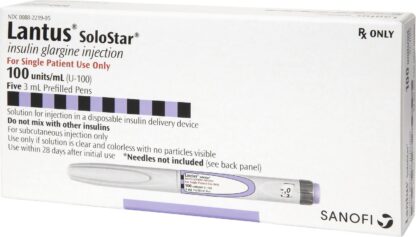 LANTUS SOLOSTAR READY‐PEN 100 UI ML 5x3ML SANOF